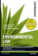 Simon Sneddon - Law Express: Environmental Law - 9781292012919 - V9781292012919
