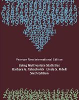 Barbara Tabachnick - Using Multivariate Statistics: Pearson New International Edition - 9781292021317 - V9781292021317