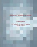 Stephen Friedberg - Linear Algebra: Pearson New International Edition - 9781292026503 - V9781292026503