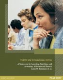 Lorin Anderson - Taxonomy for Learning, Teaching, and Assessing, A: Pearson New International Edition - 9781292042848 - V9781292042848