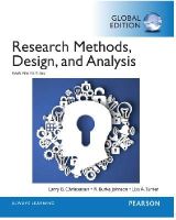 Larry Christensen - Research Methods, Design, and Analysis, Global Edition - 9781292057743 - V9781292057743