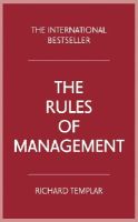 Richard Templar - The Rules of Management (4th Edition) - 9781292088006 - V9781292088006