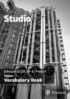  - Studio Edexcel GCSE French Higher Vocab Book Pack - 9781292133461 - V9781292133461