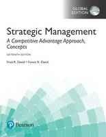 Fred R. David - Strategic Management: A Competitive Advantage Approach, Concepts - 9781292164977 - V9781292164977