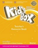 Kathryn Escribano - Kid´s Box Starter Teacher´s Resource Book with Online Audio American English - 9781316627327 - V9781316627327