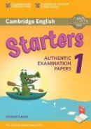  - Cambridge English  Starters 1 for Revised Exam from 2018 Student's Book: Authentic Examination Papers - 9781316635896 - V9781316635896