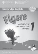 Roger Hargreaves - Cambridge English Flyers 1 for Revised Exam from 2018 Answer Booklet: Authentic Examination Papers - 9781316635957 - V9781316635957