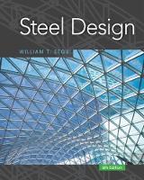 William T. Segui - Steel Design (Activate Learning with these NEW titles from Engineering!) - 9781337094740 - V9781337094740