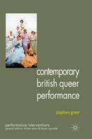 S. Greer - Contemporary British Queer Performance - 9781349338559 - V9781349338559