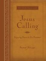 Sarah Young - Jesus Calling (Large Print Leathersoft): Enjoying Peace in His Presence (with Full Scriptures) - 9781400318131 - 9781400318131