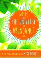 Mike Dooley - Notes from the Universe on Abundance: A 60-Card Deck - 9781401950224 - V9781401950224