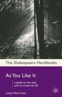Lesley Wade Soule - As You Like It (Shakespeare Handbooks) - 9781403936295 - V9781403936295