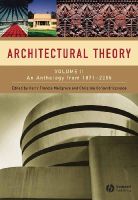  - Architectural Theory - 9781405102605 - V9781405102605