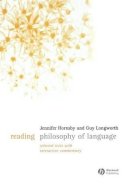 Jennifer Hornsby - Reading Philosophy of Language: Selected Texts with Interactive Commentary - 9781405124850 - V9781405124850