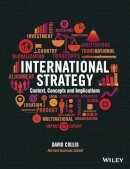 David Collis - International Strategy: Context, Concepts and Implications - 9781405139687 - V9781405139687