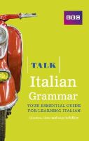 Alwena Lamping - Talk Italian Grammar - 9781406679175 - 9781406679175