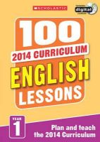 Evans, Jean - 100 English Lessons: Year 1 - 9781407127590 - V9781407127590
