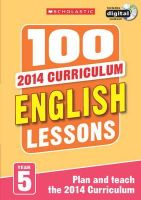 Moorcroft, Christine - 100 English Lessons: Year 5 - 9781407127637 - V9781407127637