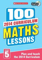 McDaniel, Yvette - 100 Maths Lessons: Year 5 - 9781407127750 - V9781407127750