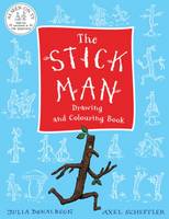 Julia Donaldson - The Stick Man Drawing and Colouring Book - 9781407174754 - V9781407174754