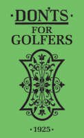 Sandy Green - Don'ts for Golfers - 9781408106716 - V9781408106716