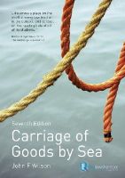 John Wilson - Carriage of Goods by Sea - 9781408218938 - V9781408218938