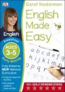 Carol Vorderman - English Made Easy Early Writing Ages 3-5 Preschool Key Stage 0 - 9781409344704 - V9781409344704