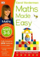 Carol Vorderman - Maths Made Easy Shapes And Patterns Preschool Ages 3-5 - 9781409344889 - V9781409344889