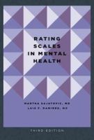 Martha Sajatovic - Rating Scales in Mental Health - 9781421406664 - V9781421406664