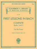 Book - First Lessons In Bach 1 & 2 Complete - 9781423421924 - V9781423421924