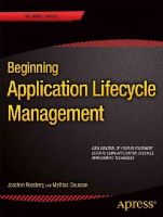 Joachim Rossberg - Beginning Application Lifecycle Management - 9781430258124 - V9781430258124