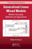 Walter W. Stroup - Generalized Linear Mixed Models - 9781439815120 - V9781439815120