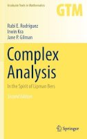 Rubí E. Rodríguez - Complex Analysis: In the Spirit of Lipman Bers - 9781441973221 - V9781441973221