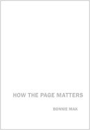 Bonnie Mak - How the Page Matters - 9781442615359 - V9781442615359