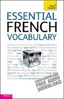 Noel Saint-Thomas - Essential French Vocabulary: Teach Yourself - 9781444103618 - V9781444103618