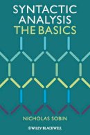 Nicholas Sobin - Syntactic Analysis: The Basics - 9781444335071 - V9781444335071