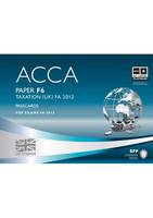 BPP Learning Media - ACCA - F6 Taxation FA2012: Passcards - 9781445367040 - V9781445367040