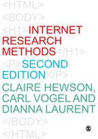 Hewson, Claire; Vogel, Carl; Laurent, Dianna - Internet Research Methods - 9781446208564 - V9781446208564