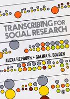 Alexa Hepburn - Transcribing for Social Research - 9781446247044 - V9781446247044