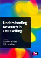 Graham Bright - Understanding Research in Counselling - 9781446260111 - V9781446260111