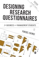 Yuksel Ekinci - Designing Research Questionnaires for Business and Management Students (Mastering Business Research Methods) - 9781446273579 - V9781446273579