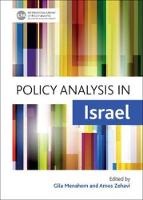 Gila Menahem (Ed.) - Policy Analysis in Israel - 9781447308041 - V9781447308041