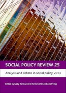 Gaby Ramia - Social Policy Review 25: Analysis and Debate in Social Policy, 2013 - 9781447312741 - V9781447312741