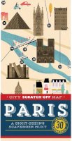 Christina Henry De Tessan - City Scratch-off Map: Paris: A Sight-Seeing Scavenger Hunt - 9781452139852 - V9781452139852