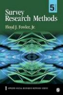 Floyd J. Fowler - Survey Research Methods - 9781452259000 - V9781452259000