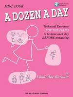 Edna Mae Burnam - A Dozen A Day (Mini Book/Online Audio) - 9781458416124 - V9781458416124