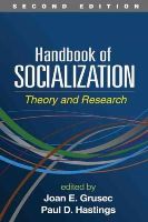 Paul Hastings - Handbook of Socialization, Second Edition: Theory and Research - 9781462518340 - V9781462518340