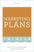 Ros Jay - Marketing Plans in a Week - 9781473609594 - V9781473609594