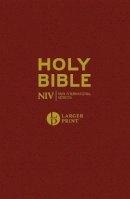 New International Version - NIV Larger Print Burgundy Hardback Bible - 9781473651562 - V9781473651562