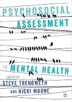 Steve Trenoweth - Psychosocial Assessment in Mental Health - 9781473912847 - V9781473912847